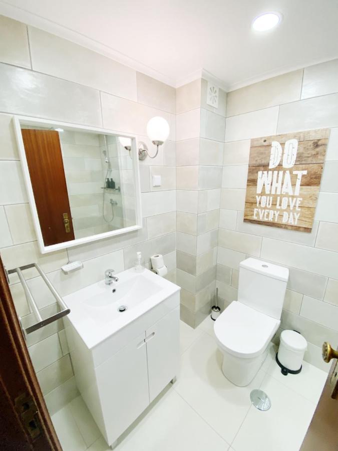 apartamento na praia Costa da Caparica Esterno foto